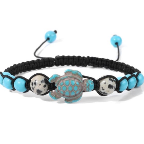Turtle Bracelet,Good Luck Turtle Bracelet,Drawstring Turtle Bracelet - Picture 1 of 1